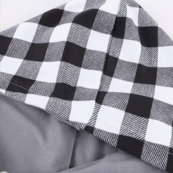 ❤️New Christmas plaid asymmetrical hoodie - Picture 13 of 15